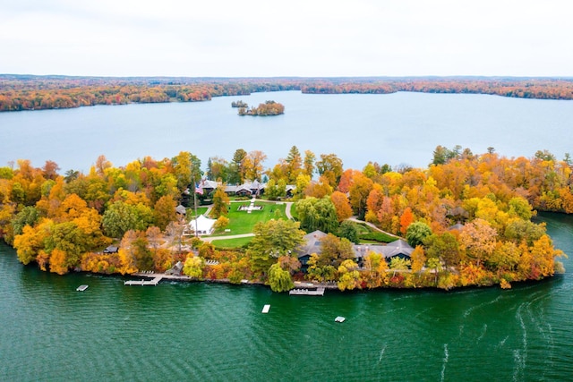 2799 27th St Unit 8, Katherine, Birchwood, WI 54817 - drone / aerial view of a large body of water