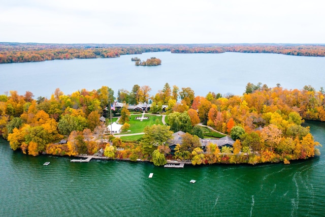 2799 27th St Unit 9 Douglas 1, Birchwood, WI 54817 - bird's eye view of a nearby body of water
