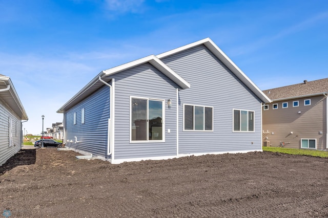 view of rear view of house