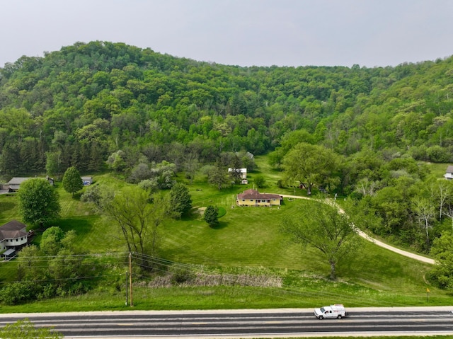 view of aerial view