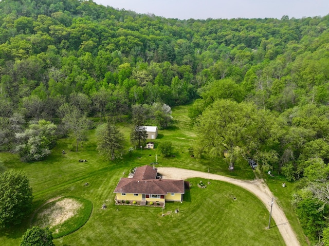 view of drone / aerial view