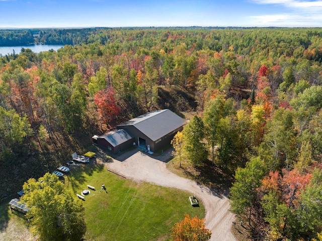 view of drone / aerial view