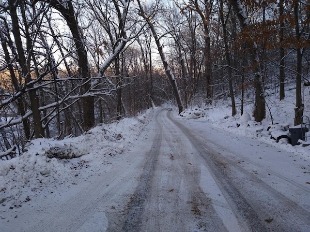 view of road