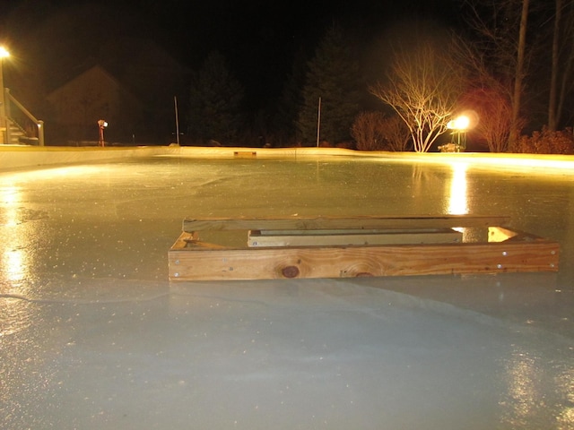 view of water feature