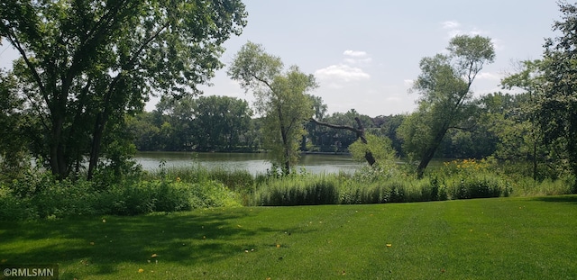 view of water feature