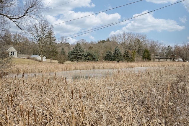 view of landscape with a rural view