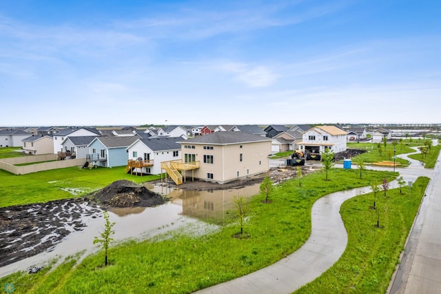 birds eye view of property featuring a residential view