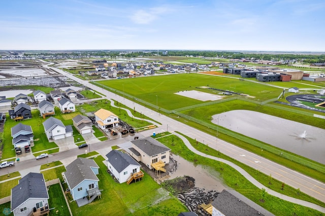 bird's eye view featuring a residential view