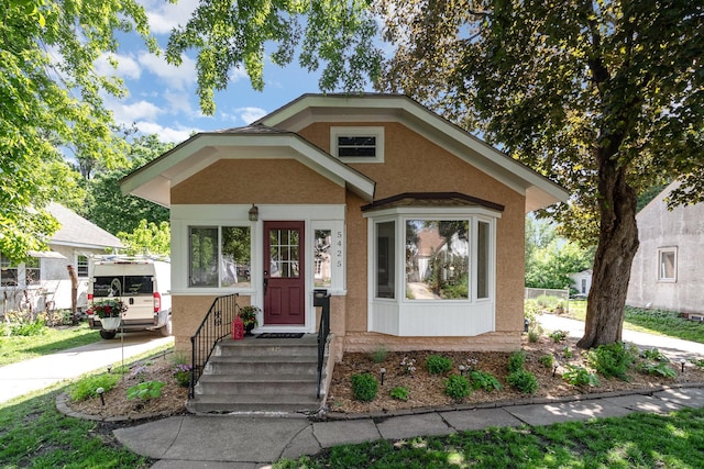 view of bungalow-style house