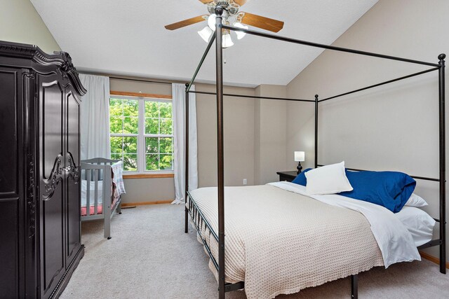 3799 Larabee Ave NE, Saint Michael, MN 55376 - bedroom with light carpet and ceiling fan