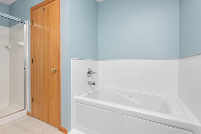 3799 Larabee Ave NE, Saint Michael, MN 55376 - bathroom with a garden tub and a shower stall