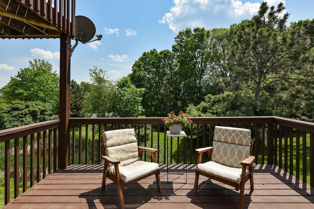 3799 Larabee Ave NE, Saint Michael, MN 55376 - view of wooden terrace