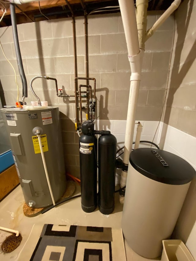 utilities with water heater