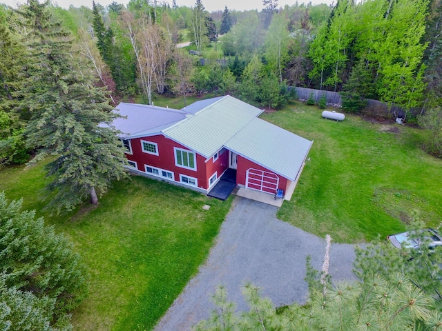 view of birds eye view of property