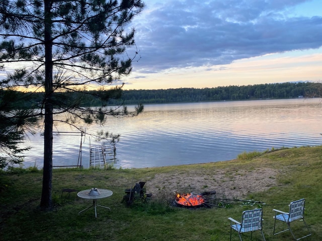 property view of water