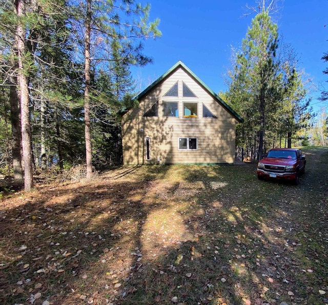 view of side of home