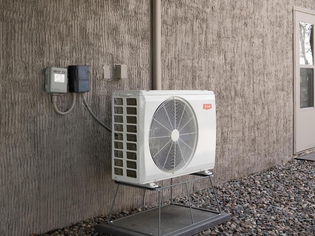 exterior view of ac unit