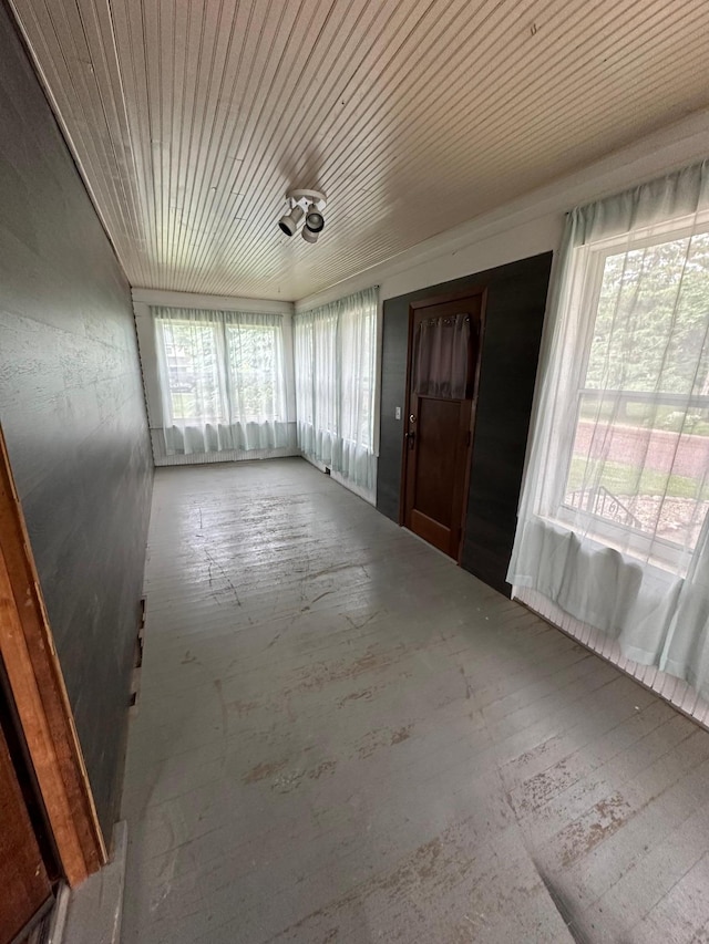 921 11th St N, Mountain Lake, MN 56159 - empty room featuring wood ceiling