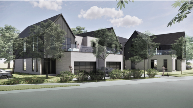 contemporary home featuring a garage, board and batten siding, and a balcony