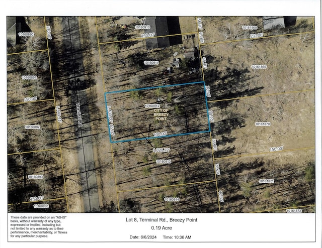 LOT8 Terminal Rd, Breezy Point MN, 56472 land for sale