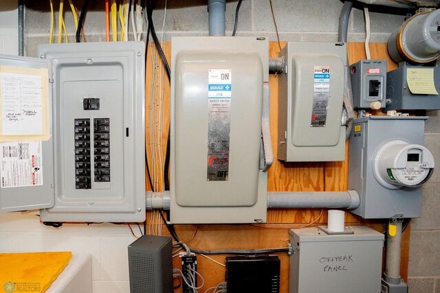 utilities featuring electric panel