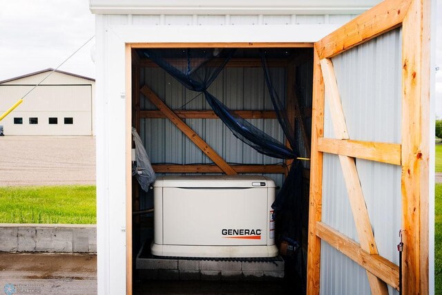 exterior details featuring a power unit