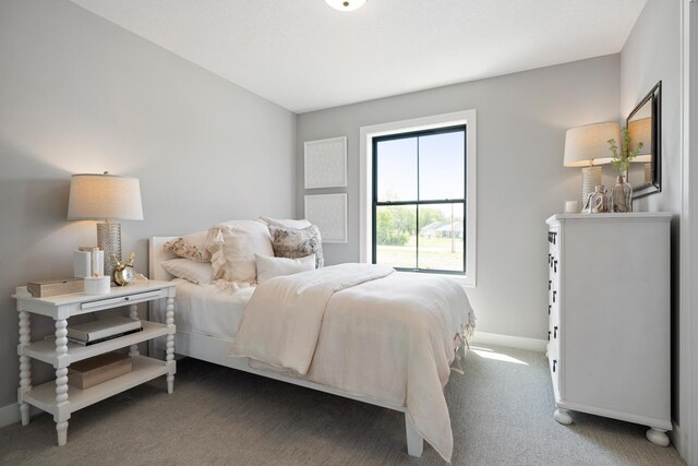 bedroom featuring carpet floors