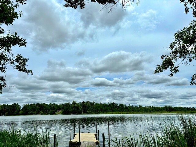 1738 White Ash Dr Unit A, Balsam Lake, WI 54810 - property view of water with a dock