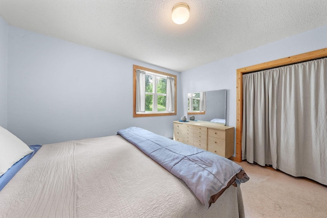 1738 White Ash Dr Unit A, Balsam Lake, WI 54810 - bedroom with light carpet and a textured ceiling