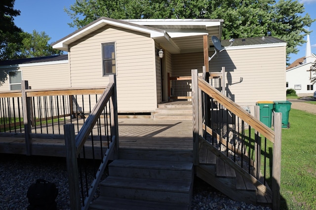 view of deck