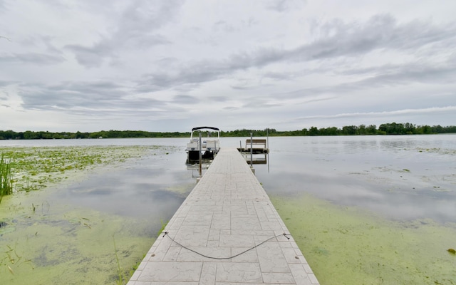 46350 Cambridge Dr, Stanchfield, MN 55080 - dock area featuring a water view
