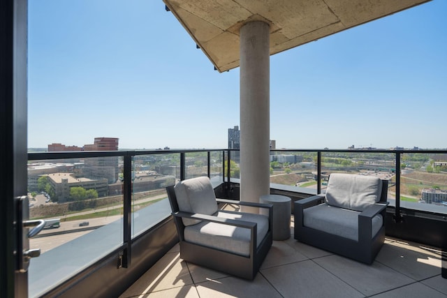 1240 2nd St Unit 1201, Minneapolis, MN 55415 - balcony featuring a view of city