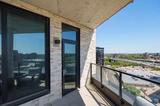 1240 2nd St Unit 1201, Minneapolis, MN 55415 - balcony featuring a city view
