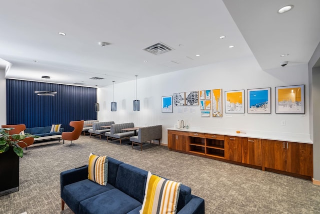 1240 2nd St Unit 1201, Minneapolis, MN 55415 - building lobby featuring recessed lighting and a security system