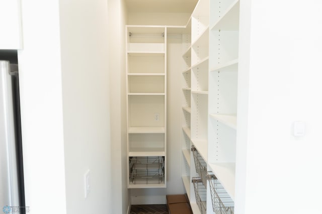 view of pantry