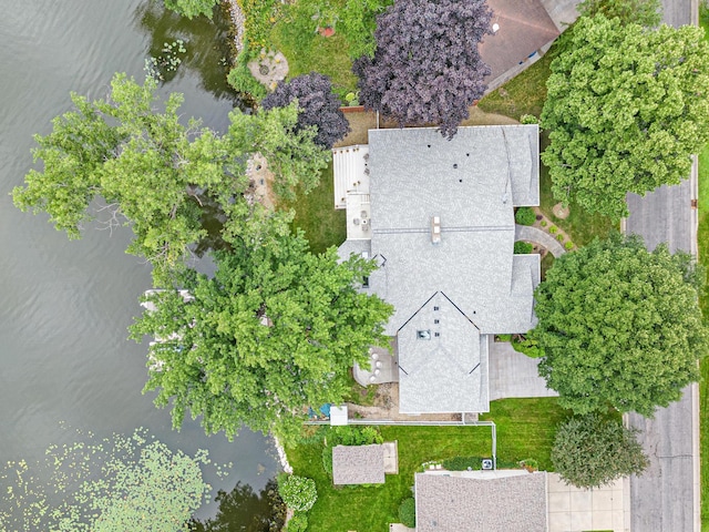 750 Carla Ln, Little Canada, MN 55109 - aerial view of property and surrounding area featuring a nearby body of water