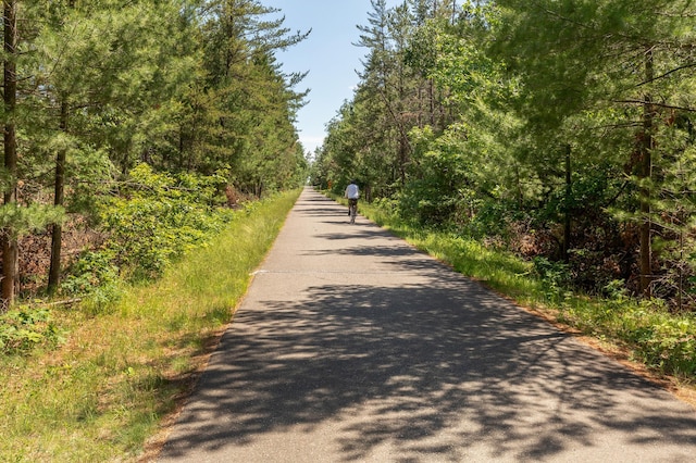 view of road