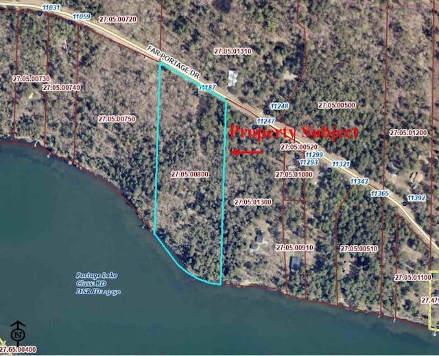 11187 Far Portage Dr, Park Rapids MN, 56470 land for sale