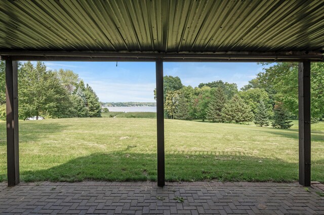 exterior space with a patio area