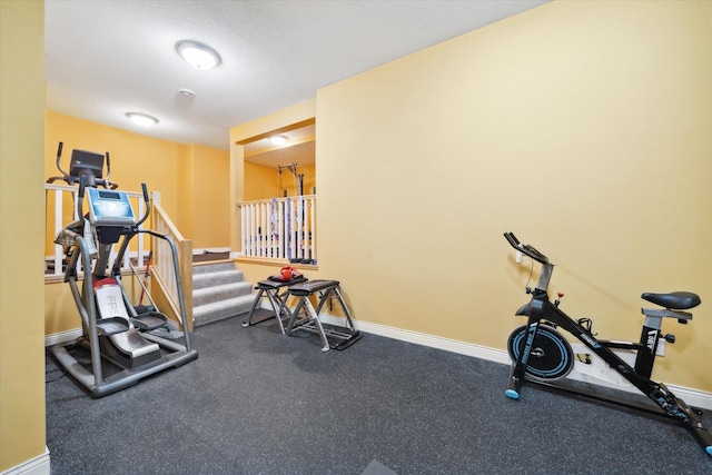 view of workout room