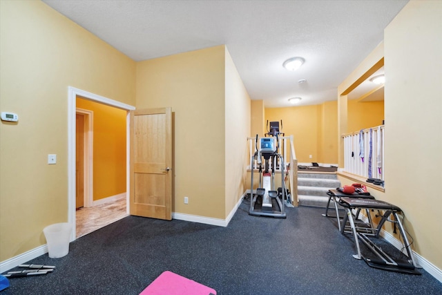 view of exercise room