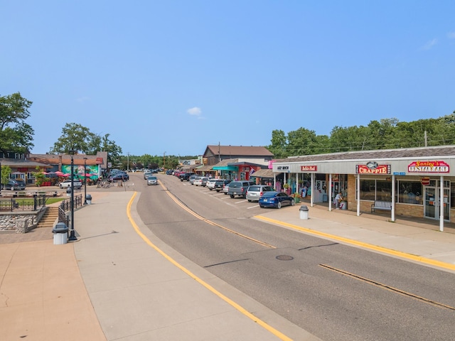 view of road