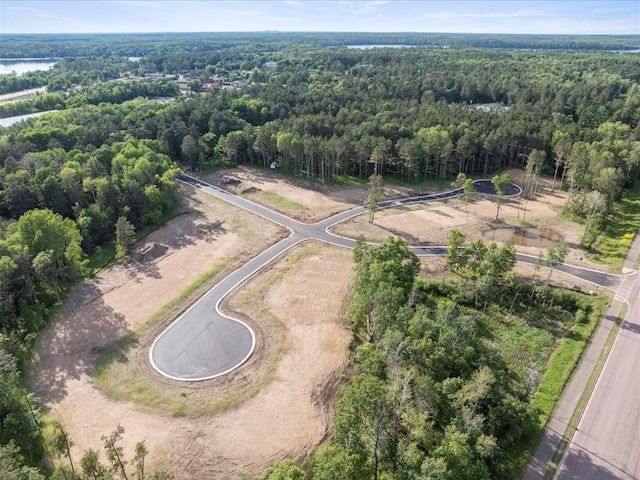 view of aerial view