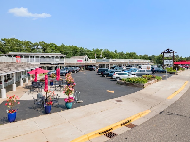 view of car parking