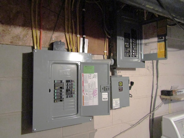 utilities with electric panel