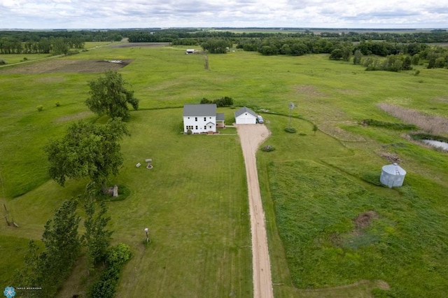 16305 57th St SE, Kindred, ND 58051 - aerial view of sparsely populated area featuring agricultural land