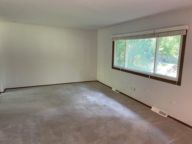 spare room with carpet flooring