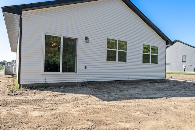 view of rear view of property