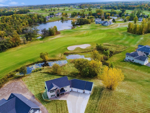 1599 Donway Ct NE, Alexandria, MN 56308 - aerial view of residential area featuring a nearby body of water and a golf club