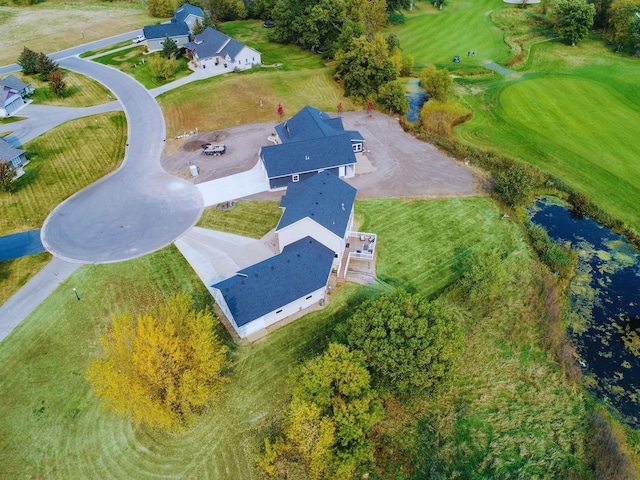 1599 Donway Ct NE, Alexandria, MN 56308 - bird's eye view of a golf club and a large body of water